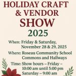 ROSEAU HOLIDAY ARTS AND CRAFTS SHOW
